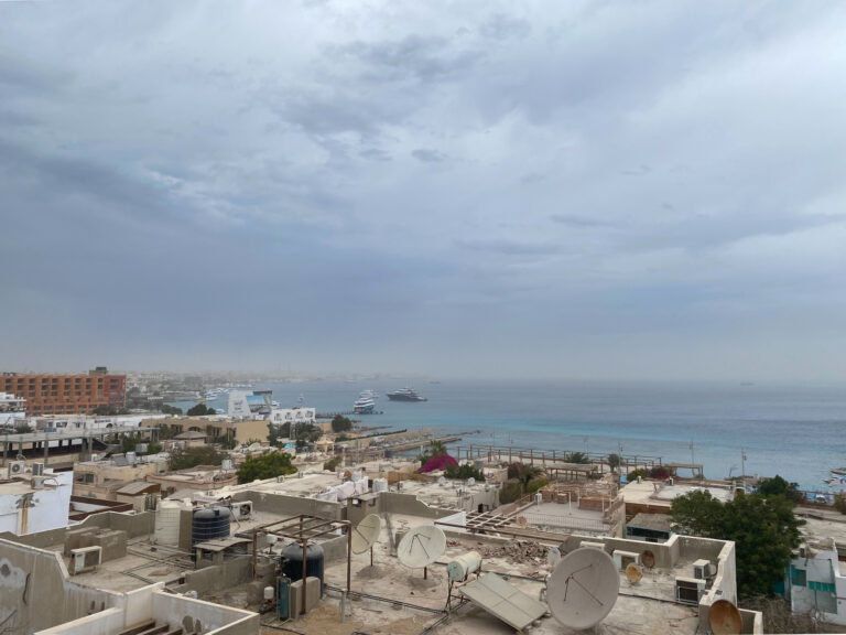 Sandsturm in Hurghada