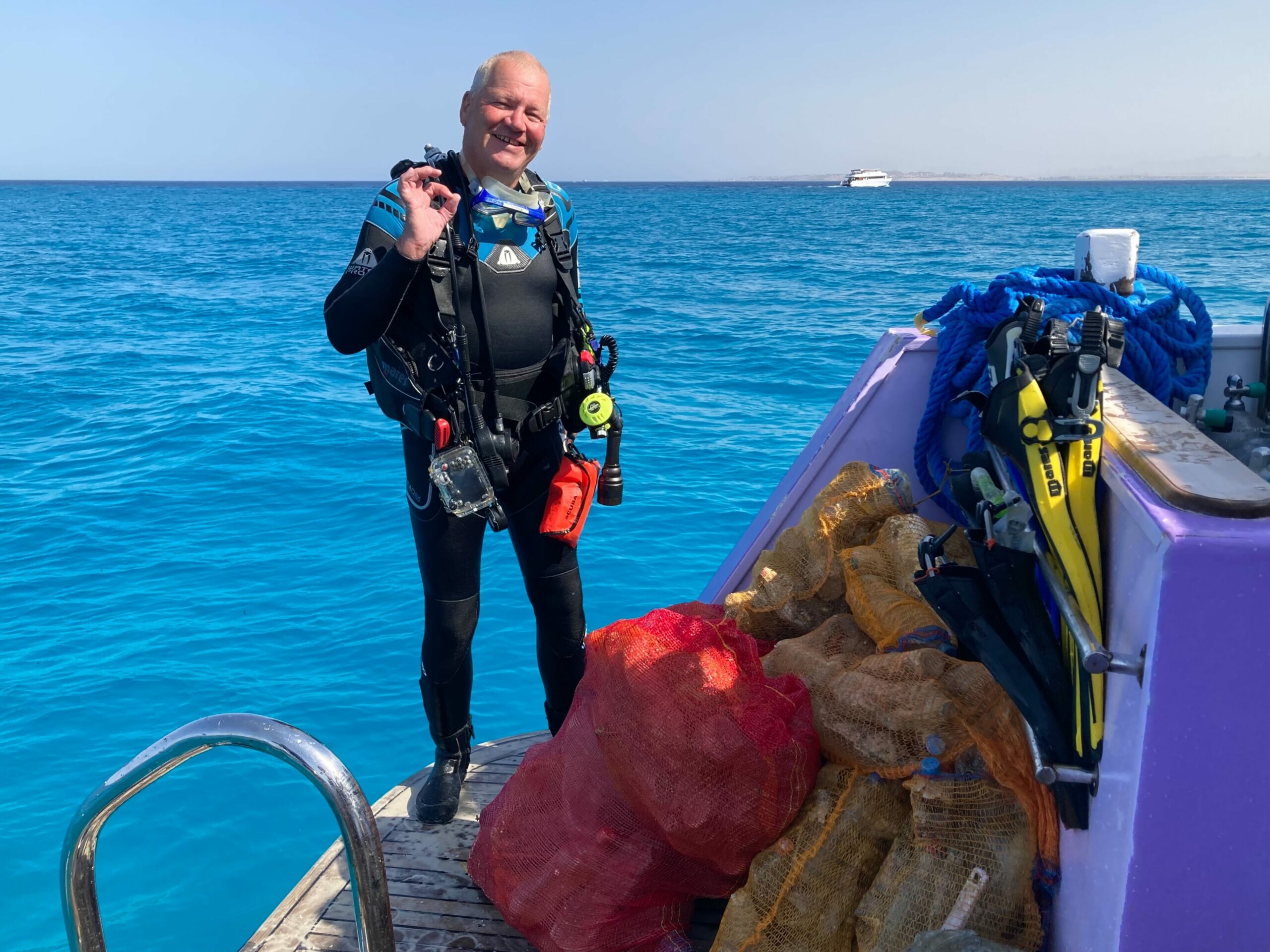 Am World Ocean Day zum Clean Up Dive